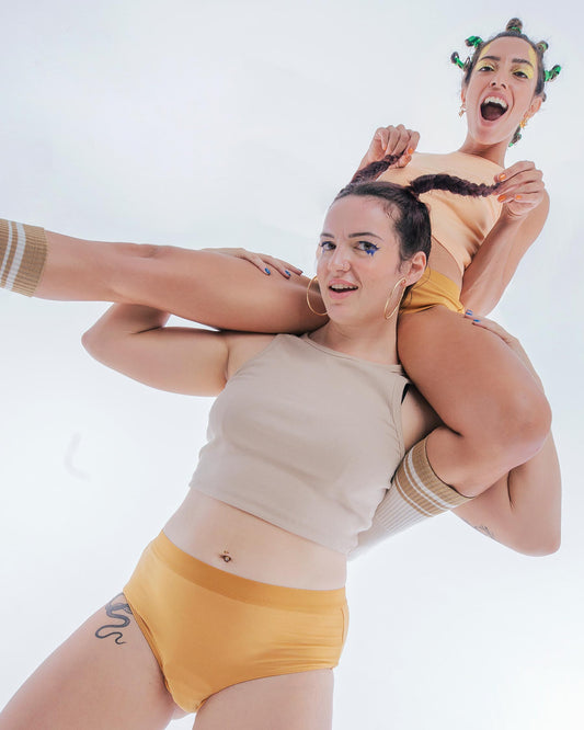 Period underwear from nookees is the perfect travel companion.